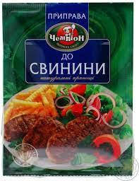 

Приправа «к свинине» 30г (ЧЕМПИОН)