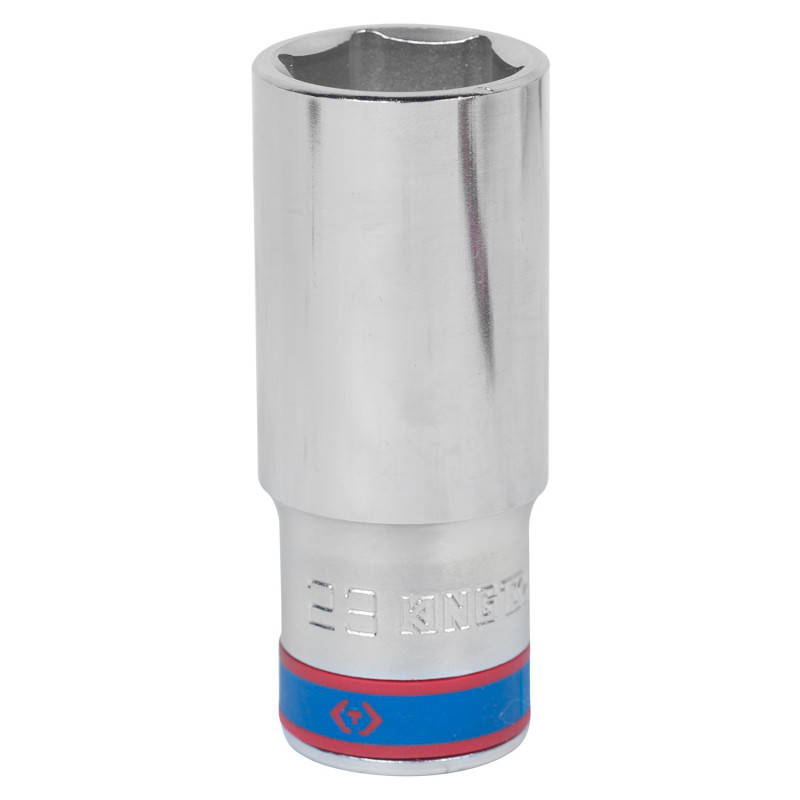 

Головка 1/2"длинная 23 мм 6гранн KINGTONY 423523M