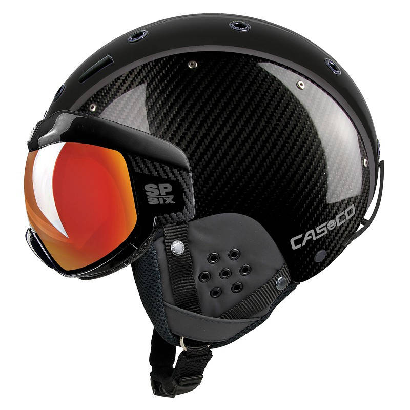

Горнолыжный шлем Casco sp-6 visier limited carbon black, 54-58 58-62 (MD)