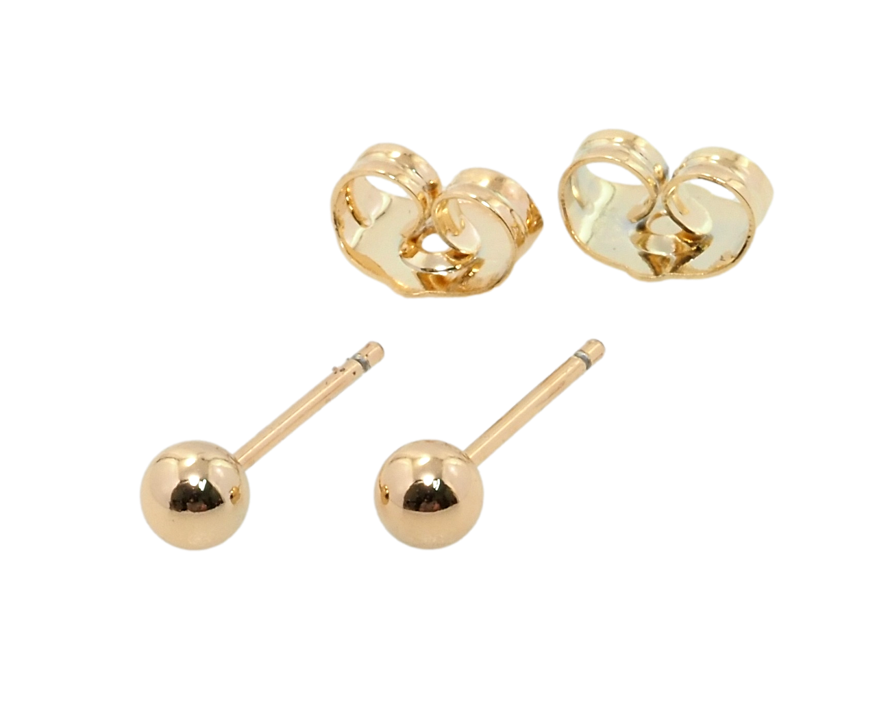 

Серьги Xuping Позолота 18K гвоздики (пусеты) "Шарики" ø 4мм
