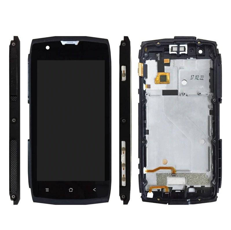

Дисплей + сенсор для Blackview BV7000 с передней панелью Black, Черный