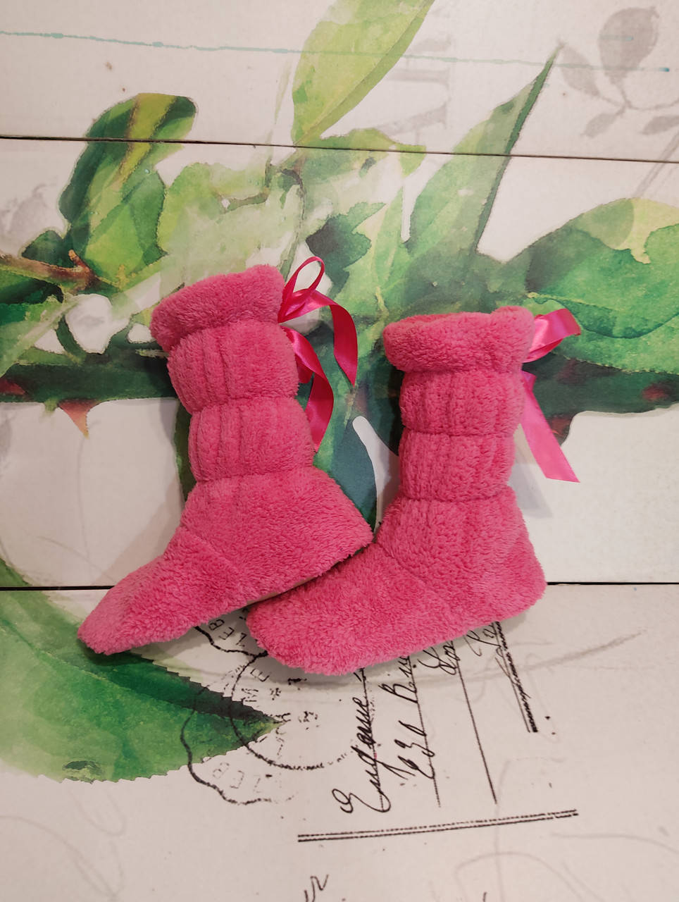 

Яркие махровые тапочки женские 36-40 р