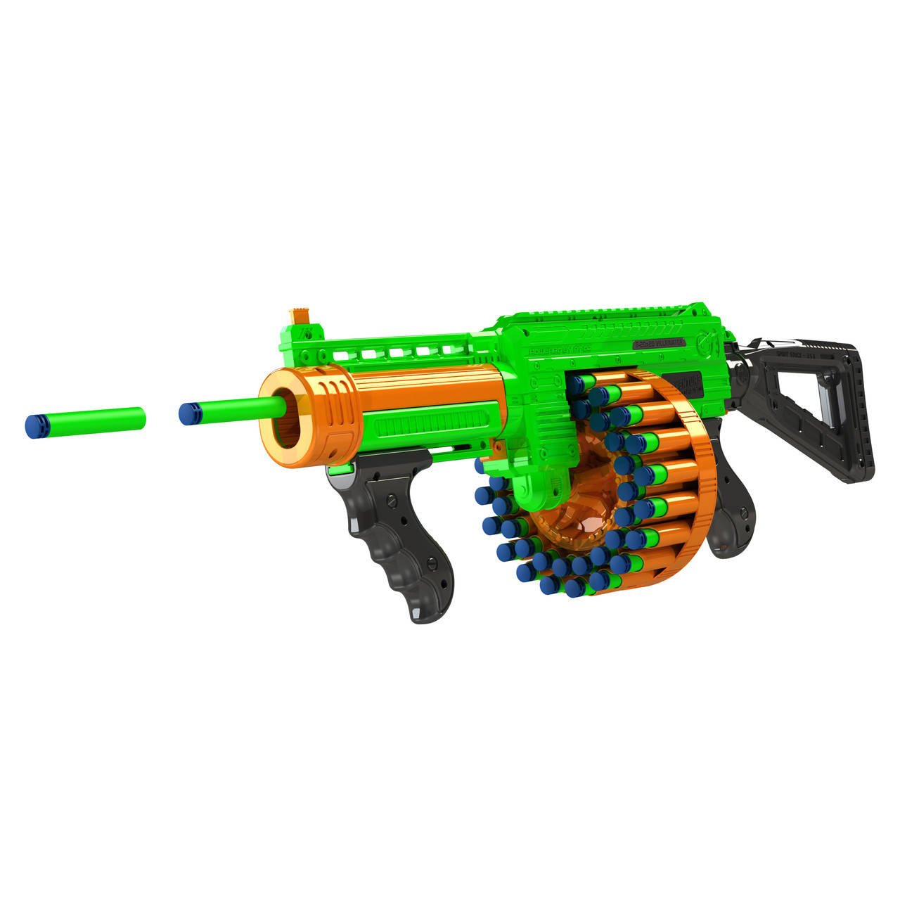 

Бластер Adventure Force Villainator Submachine Pump Blaster, Compatible NERF