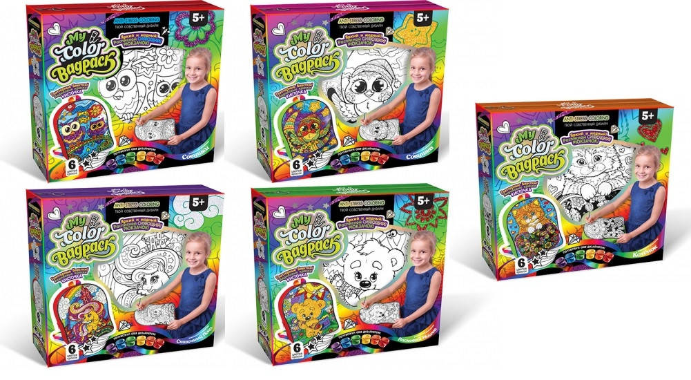 

Набір креативної творчості "My Color BagPack" рюкзачок-розмальовка (5)