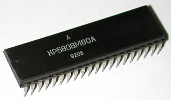 

КР580ВМ80А (Intel i8080A) микропроцессор DIP40