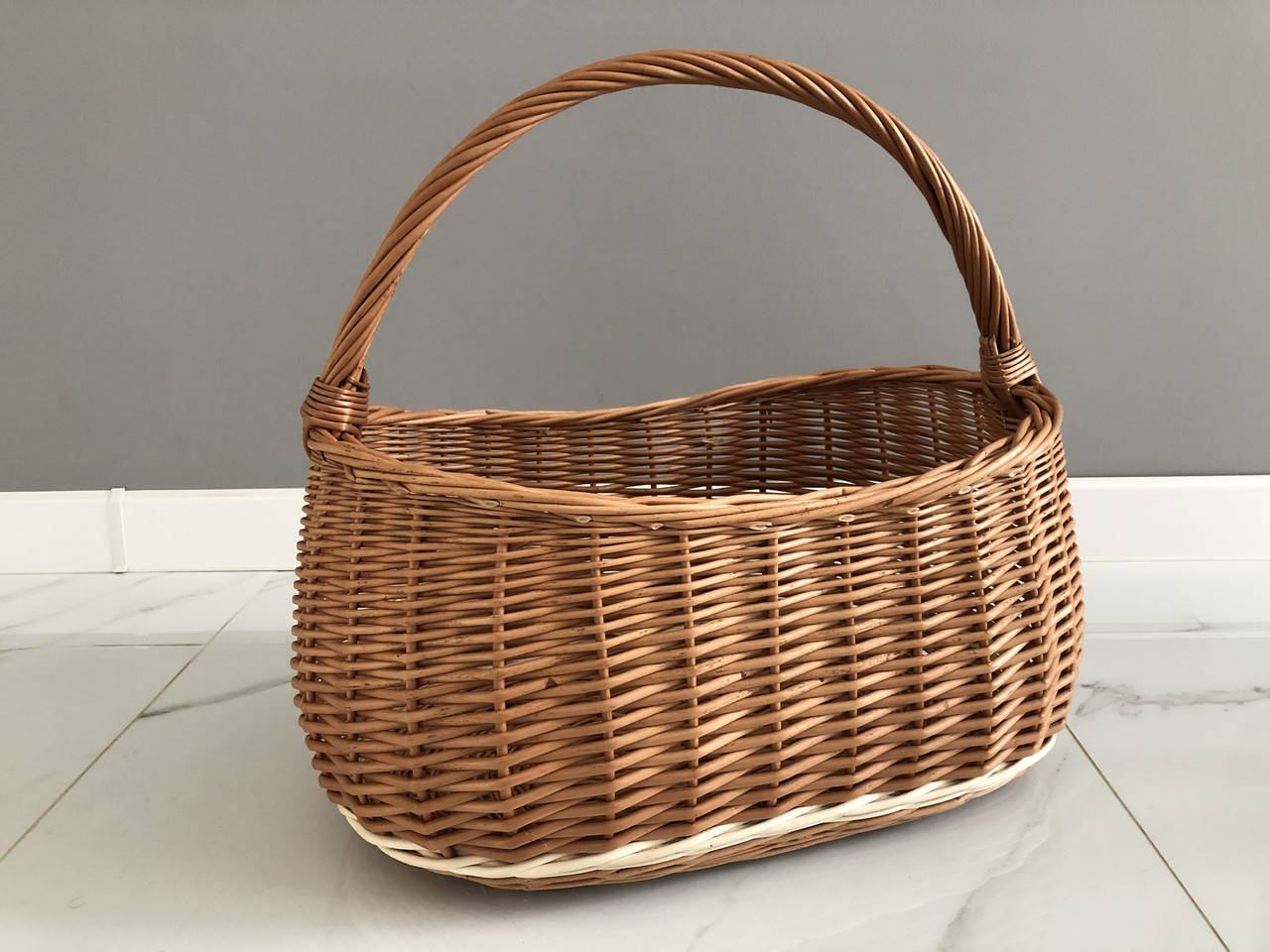 

Корзина із лози « Натуральна"