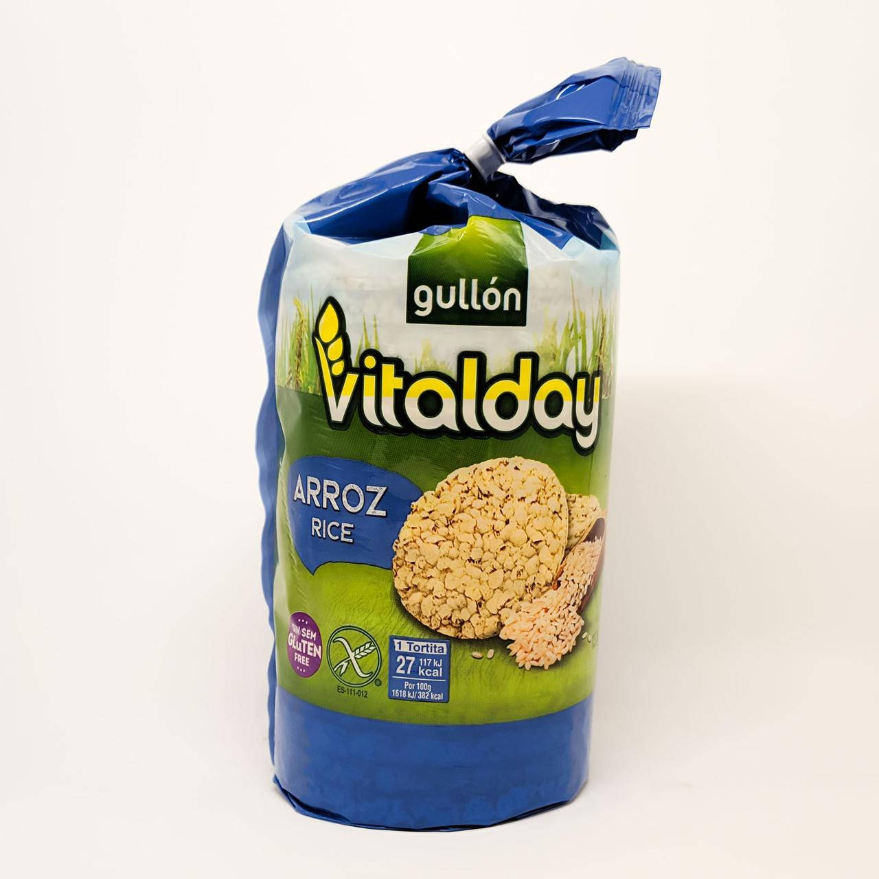 

Хлебцы Vitalday gullon рисовые