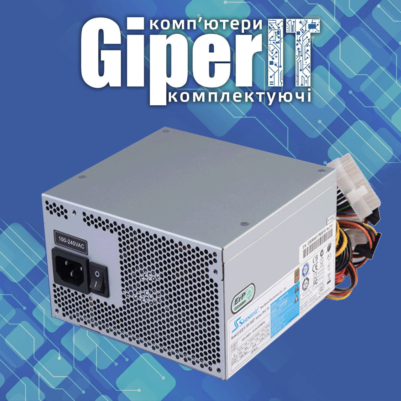

Блок питания SEASONIC 400W (SS-400ET Active PFC F3)