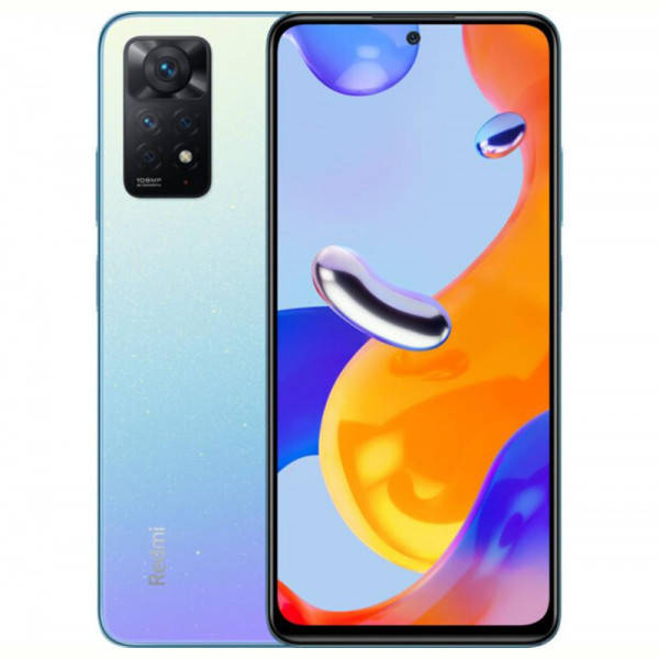 

Смартфон Xiaomi Redmi Note 11 Pro 6/128GB Dual Sim Star Blue_EU_, Голубой