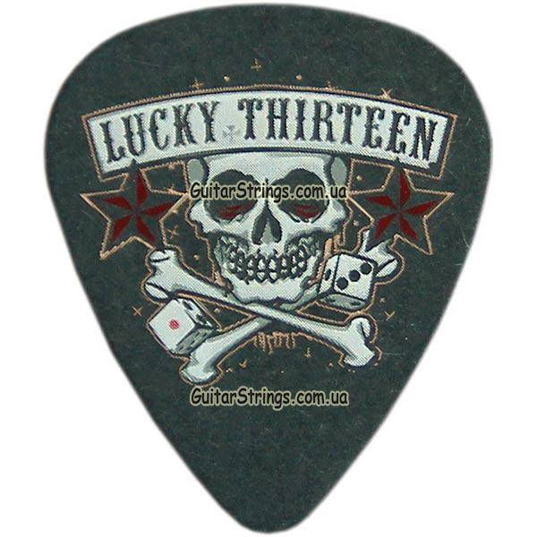 

Медиатор Dunlop L11R.73L13B Lucky 13 Skull Dice 0.73 mm