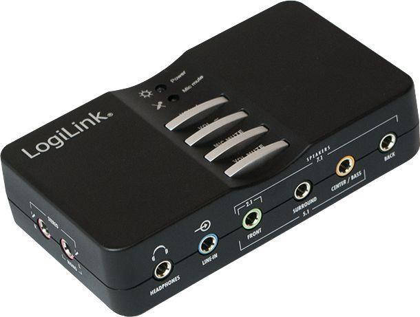 

Звуковая карта LogiLink USB Sound Box 7.1 (UA0099)