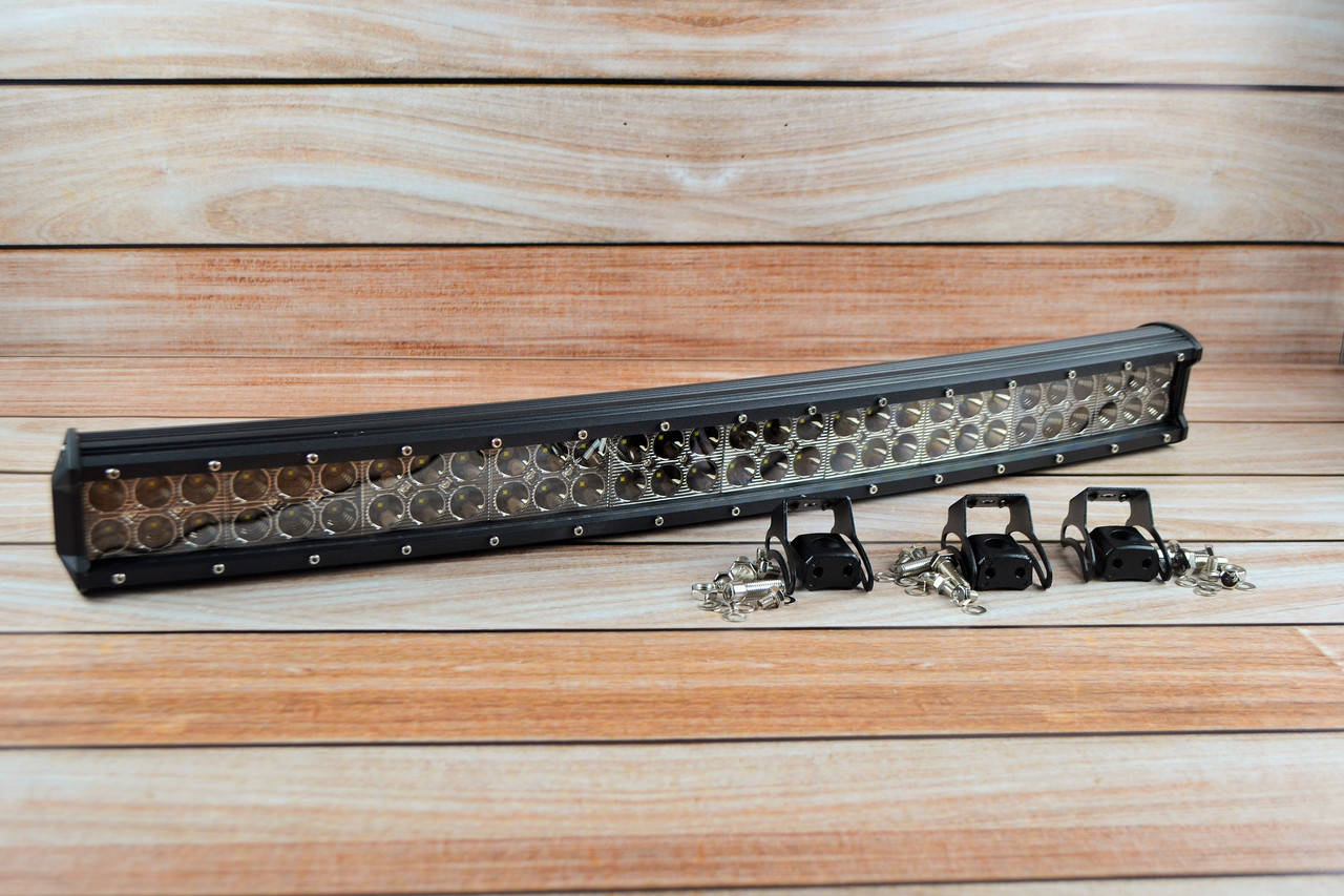 

Светодиодная LED Панорамная Балка D2 234 W (BLACK) ( 91см ) комбо луч Диоды Cree (1шт) (светодиоды 3w x80шт), Черный