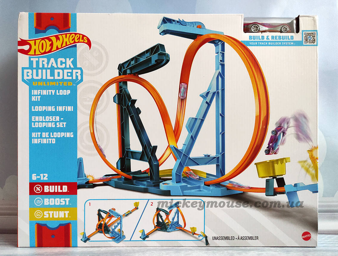 

Трек Хот Вилс Бесконечная петля Hot Wheels Unlimited Infinity Loop GVG10