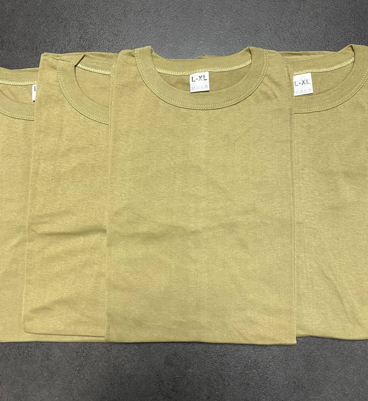 

Футболка мужская L XL для военных солдатов ЗСУ армейская. Хаки