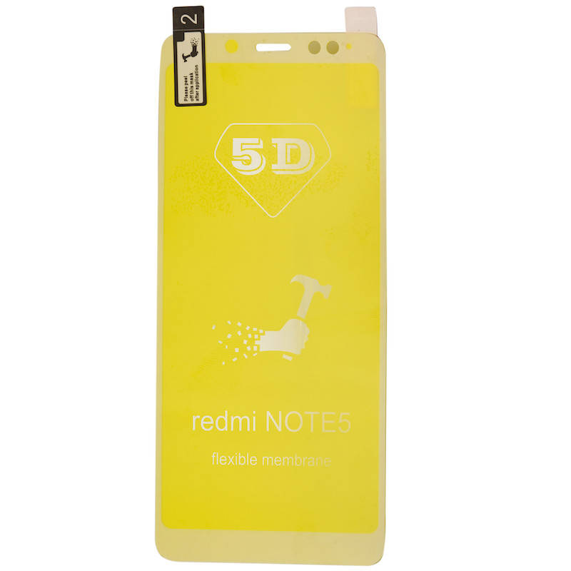 

Защитное пленка DK-Case 5D для Xiaomi Redmi Note 5 Pro (white), Белый