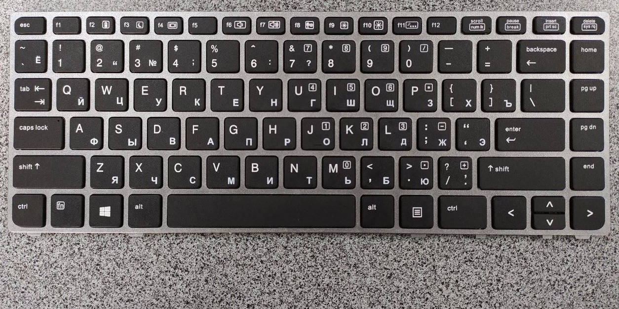 

Клавиатура для ноутбука HP EliteBook Folio 9470M 9470 9480 9480M 9480M