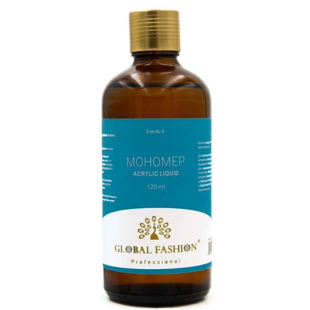 

Мономер для акриловой пудры Global Fashion Acrylic Liquid 120 мл