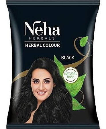 

Хна-фарба індійська для волосся NEHA HENNA (Неха хена) 20г чорна