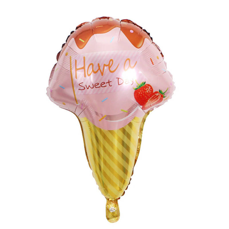 

Фольгированный шар фигура Мороженое розовое Китай