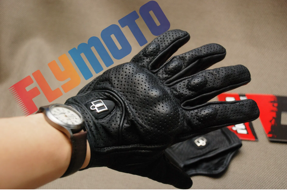 

Мото перчатки ICON Pursuit Glove шкіряні, рукавиці для мотоцикла