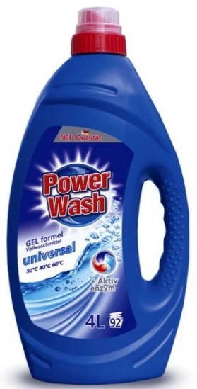 

Гель для прання Power Wash Universal 4 л .