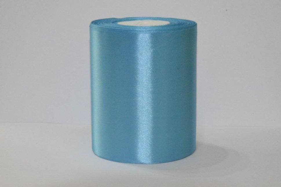 

Лента атласная 10 см. 07/187 (UMG-0873), Голубой