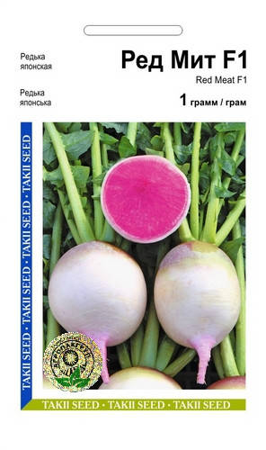 

Редька японская Ред Мит - 1 грамм А (Takii)