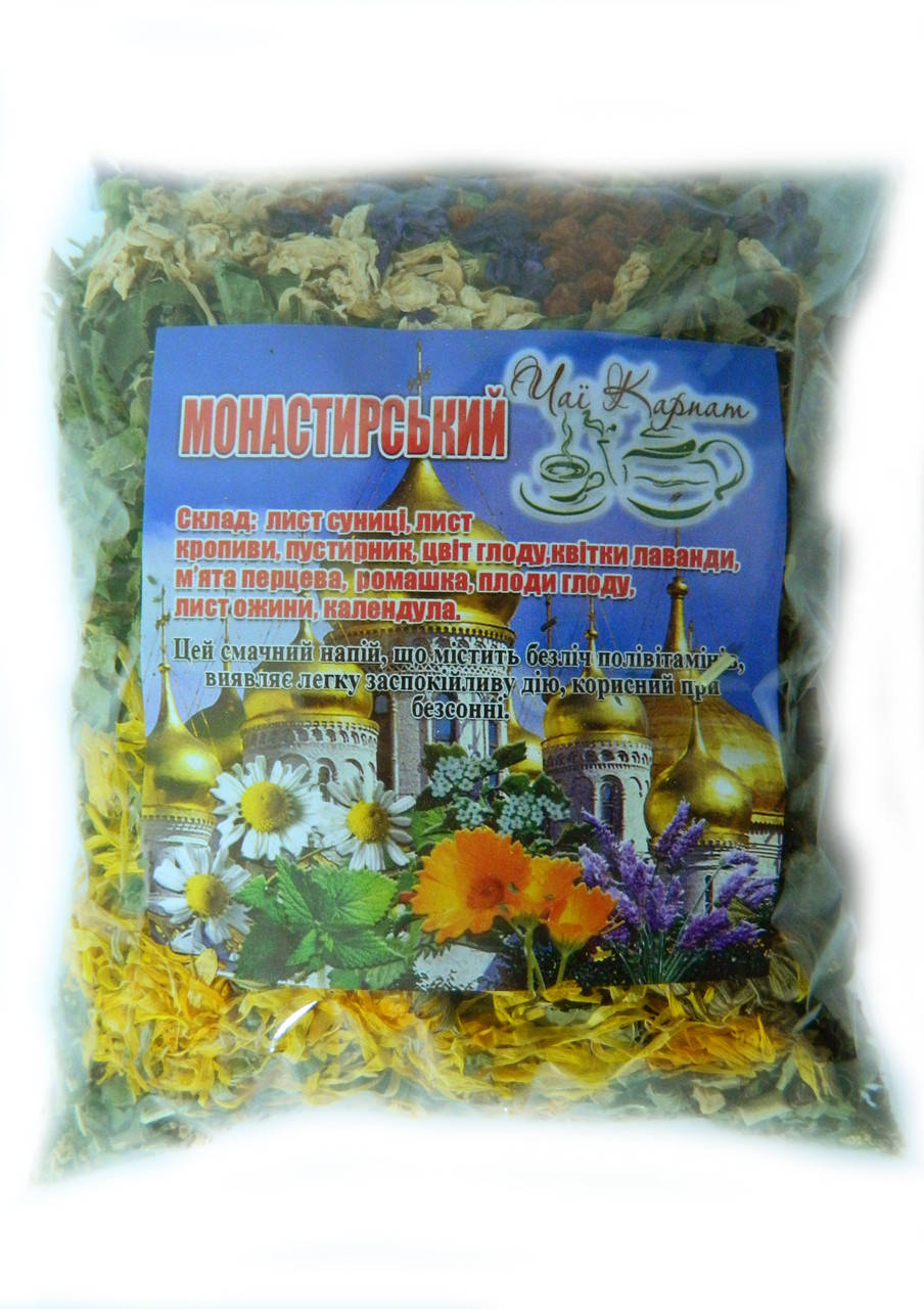 

Чай "Монастырский", разнотравье, Карпатский, от производителя