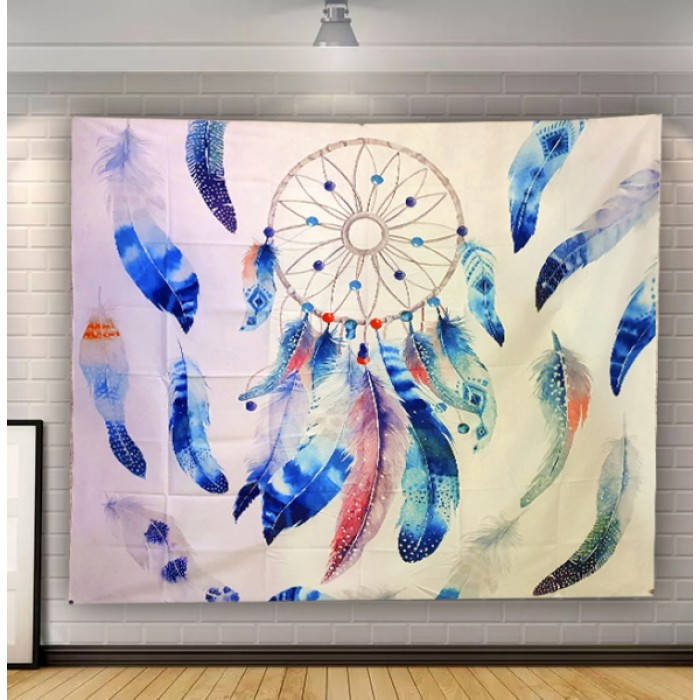 

Гобелен настенный "Ловец снов Перья"