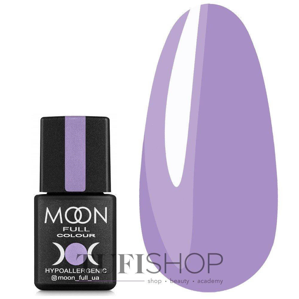 

Гель-лак MOON FULL color Gel polish №649 - чистый сиреневый, 8 мл