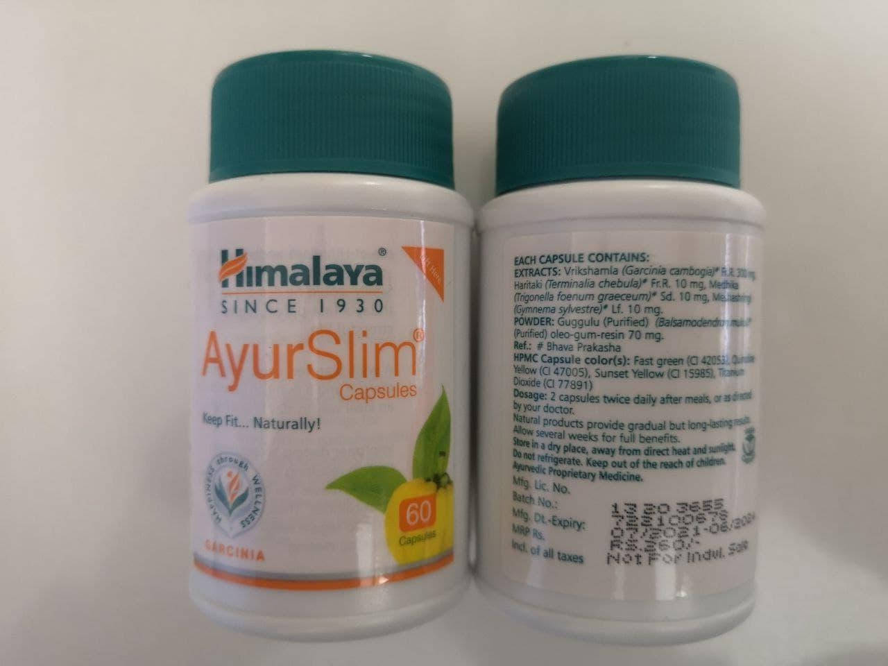 

Аюрслим, Гималая 60 капсул AyurSlim Himalaya 60 caps