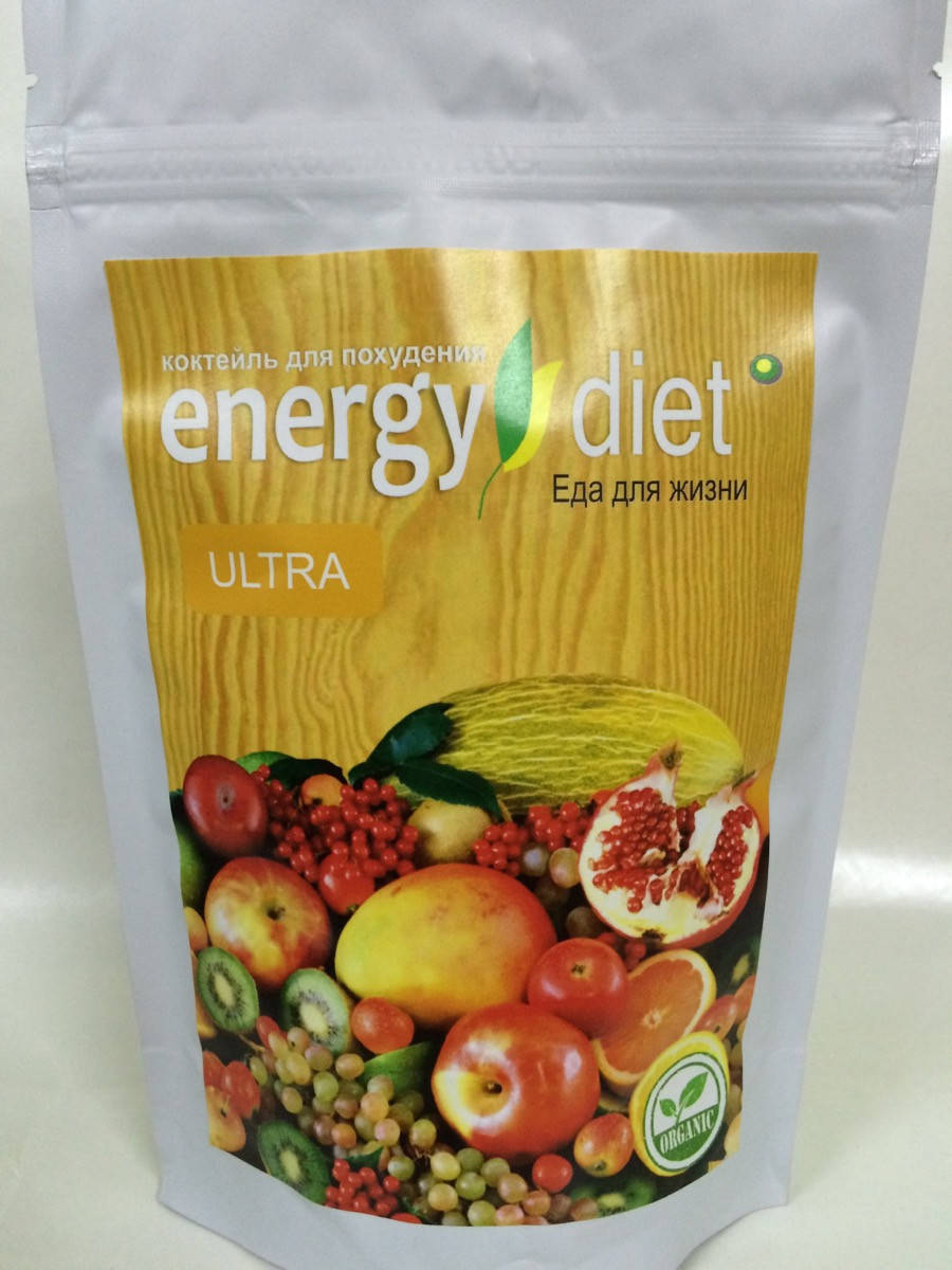

ENERGY DIET ULTRA - Коктейль для похудения (Энерджи Диет Ультра) 150 гм