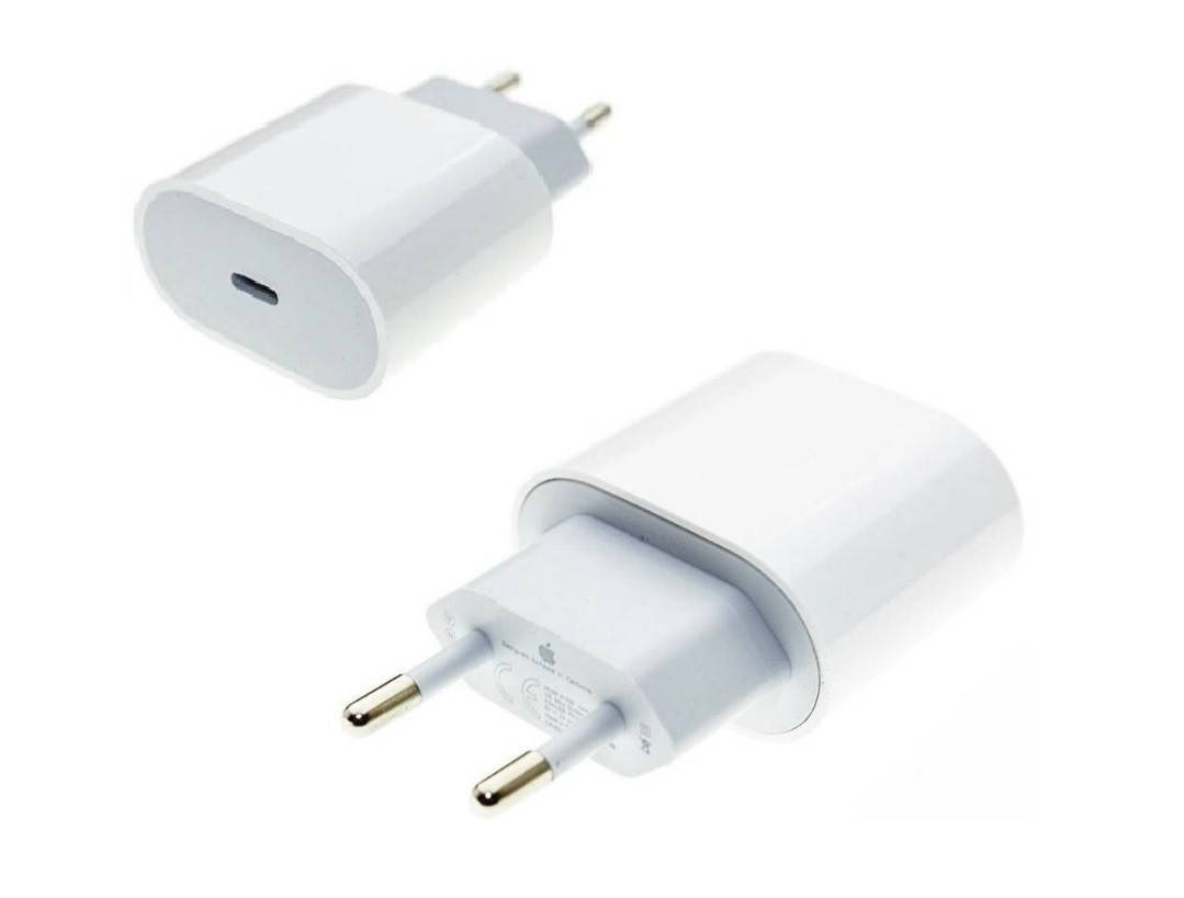 

СЗУ Apple iPhone USB-C PD 5V 2A c лого (тех пак), Белый