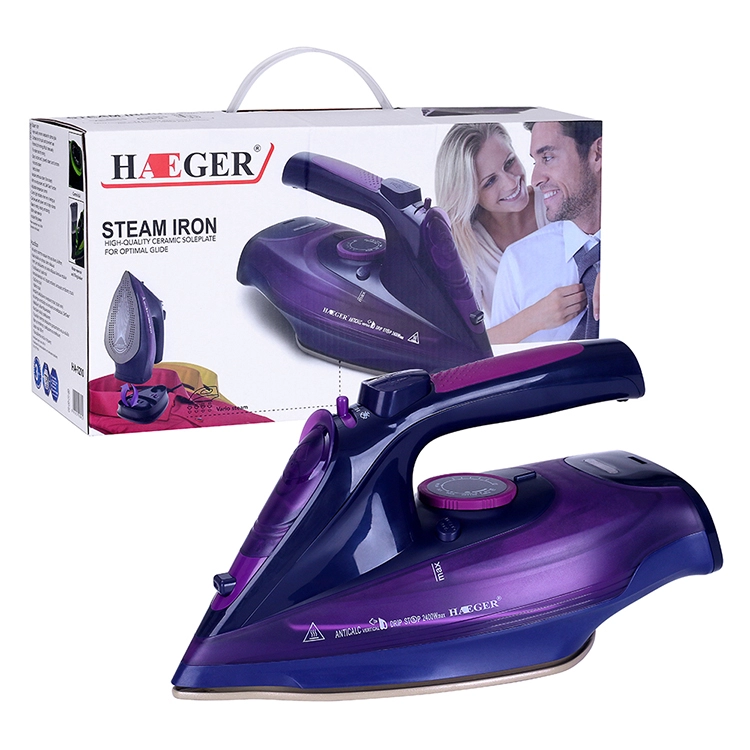 

Утюг тефлоновое покрытие беспроводной Haeger HG-1210