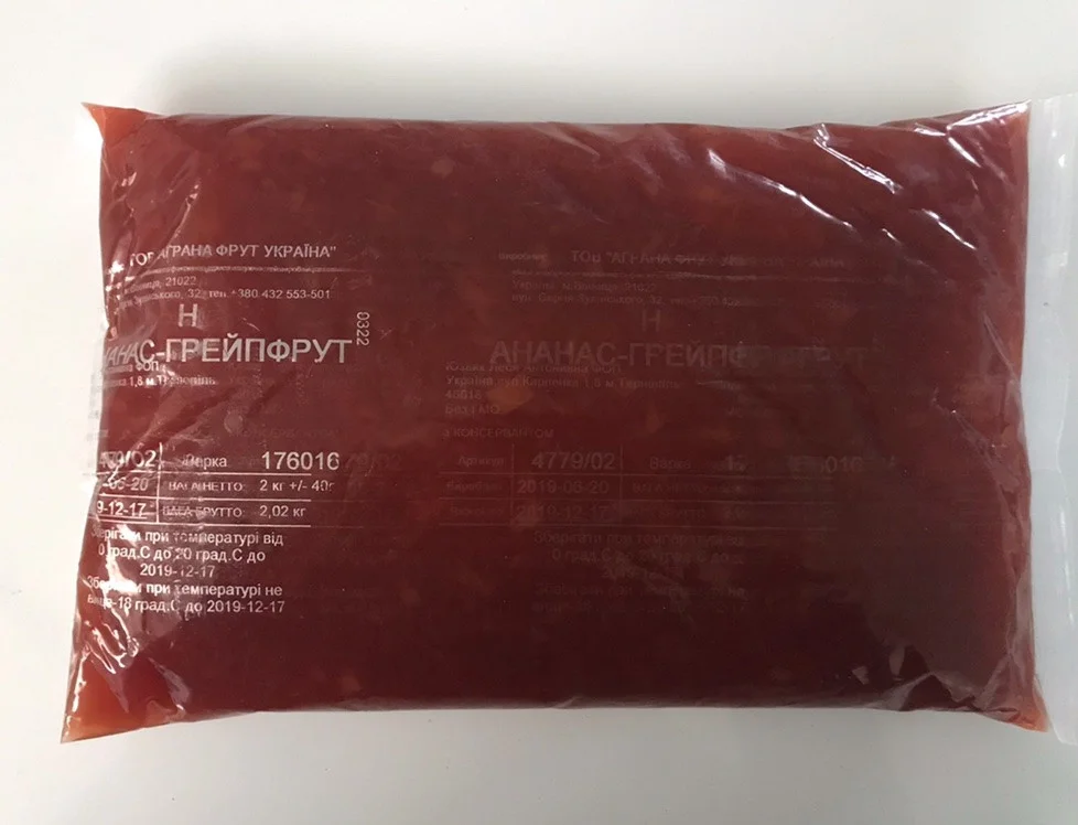 

Ананас- Грейфрут фруктове пюре