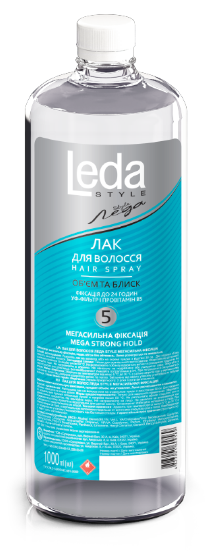 

Лак для волос Леда Style мегасильной фиксации 5 Supermash 1000 мл