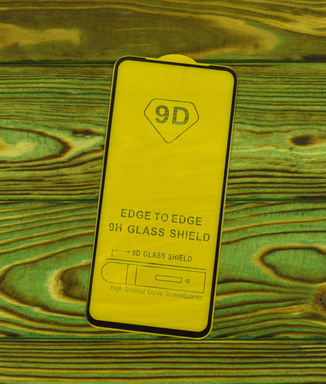 

Защитное стекло на экран Realme 6 клей по всей поверхности, Черный