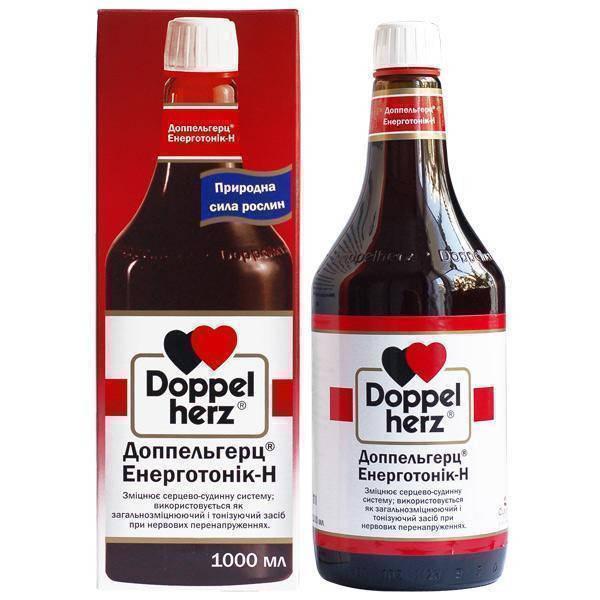 

Доппельгерц Енерготонік-Н®, розчин для пиття, 1000 мл