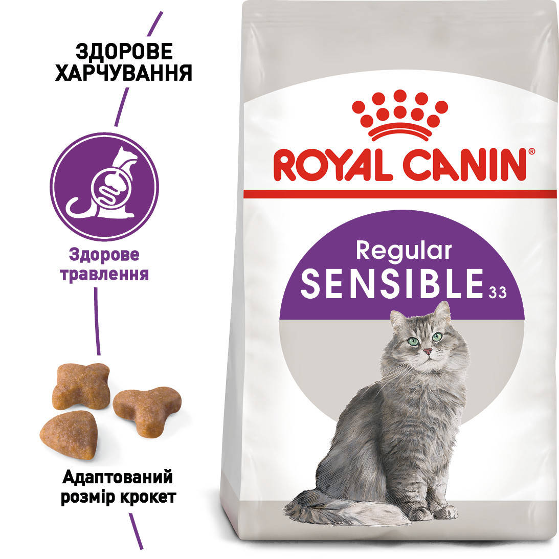 

Корм для кошек ROYAL CANIN SENSIBLE 4.0 кг