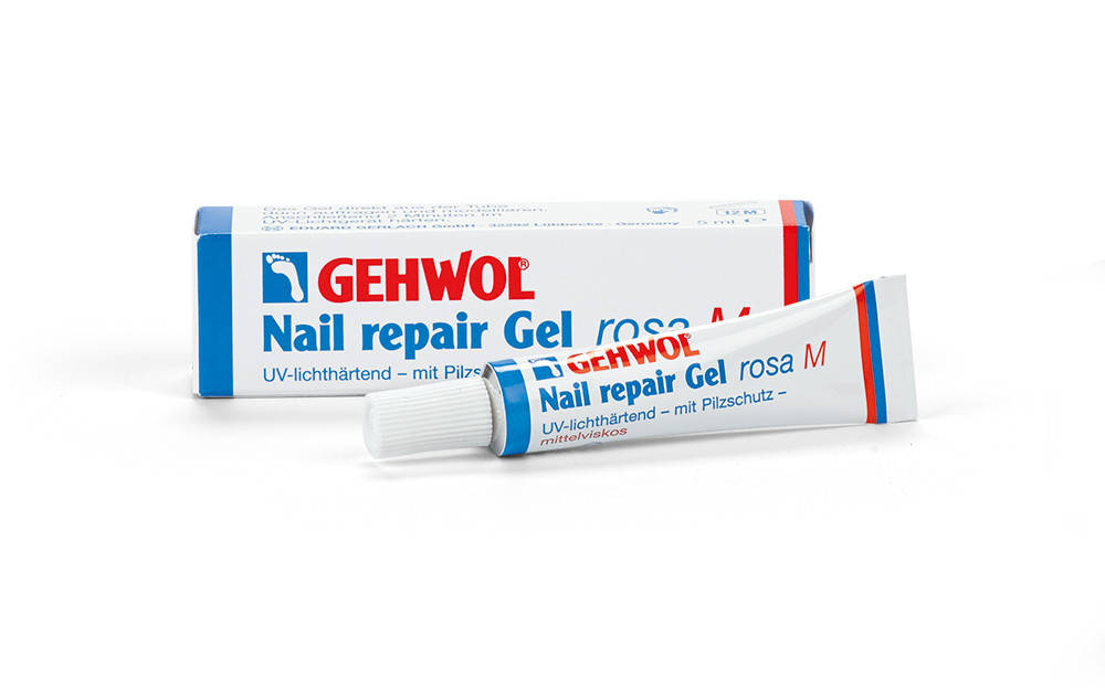 

Гель для ногтей, розовый, 5мл. GEHWOL