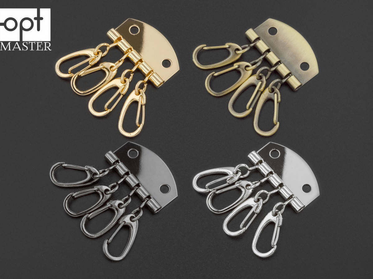 

Заготовка для ключницы на 4 карабина, арт. 00-409, Не выбран