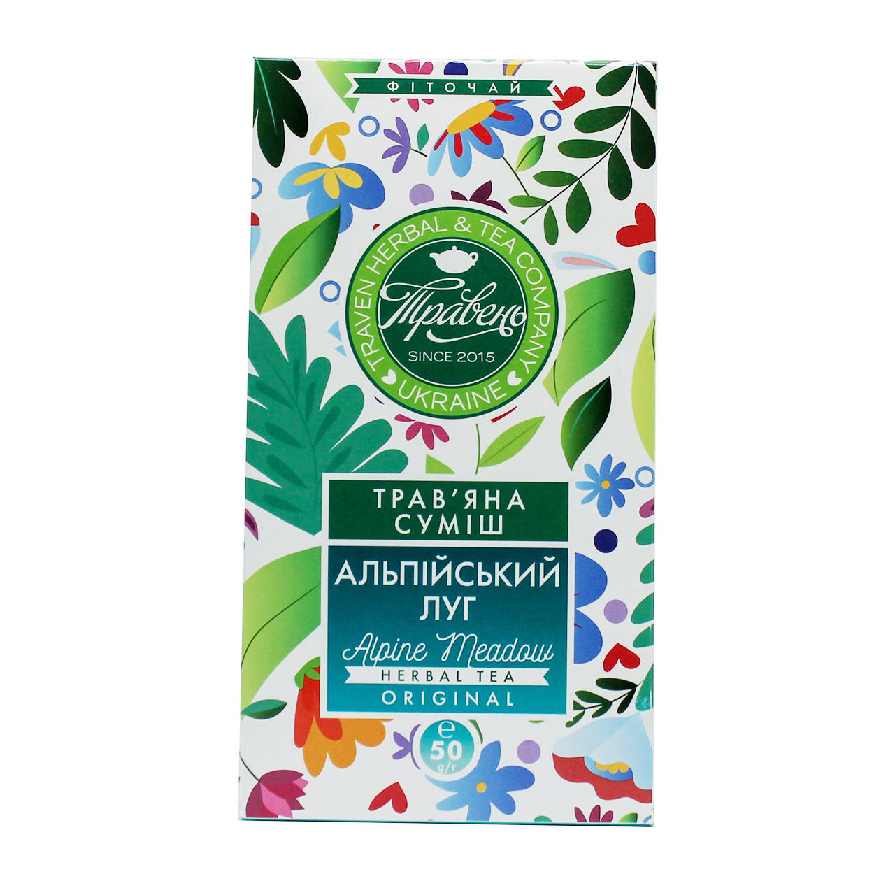 

Травяной чай Альпийский луг, 50 г, Травень