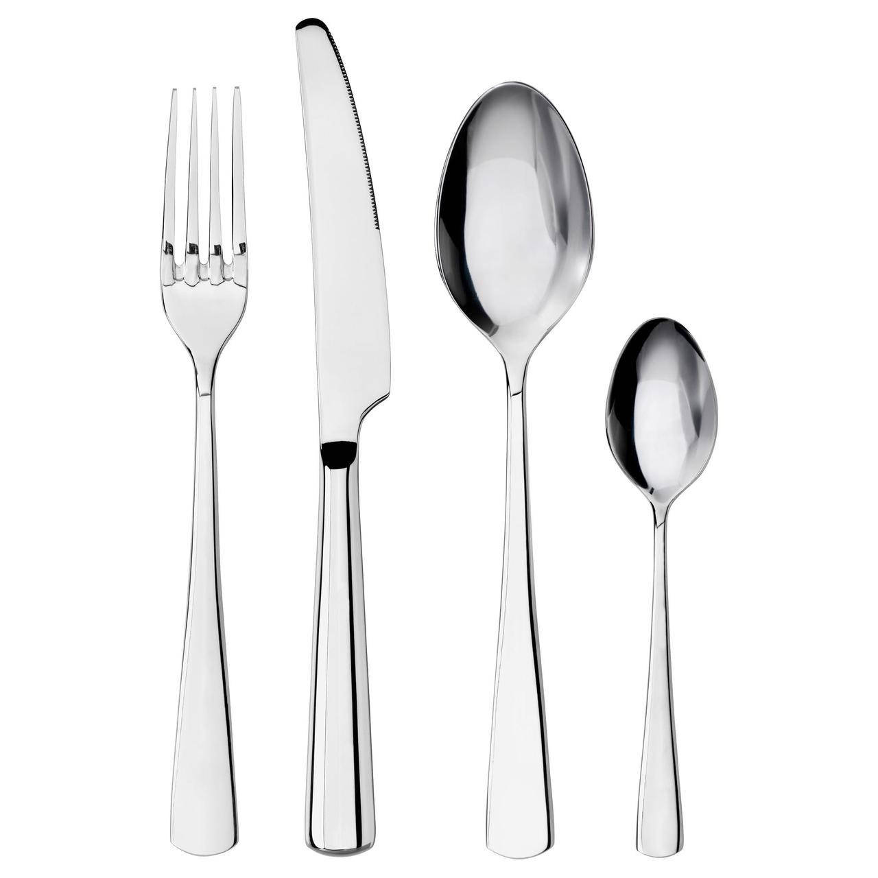 

IKEA SEDLIG (401.553.11) Набор столовых приборов, 24 шт., Нержавеющая сталь
