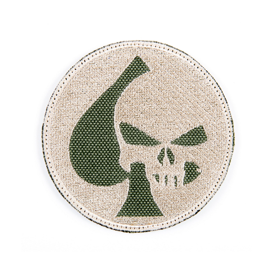 

Шеврон, нашивка, патч "Spades Punisher" Олива бежева