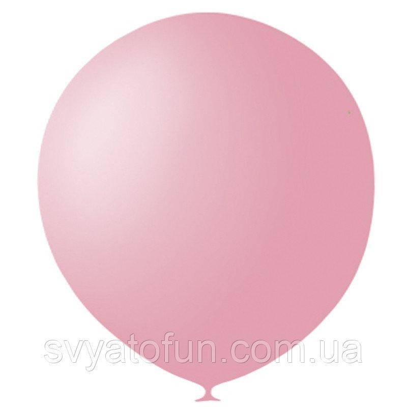 

Латексные шарики 12" пастель Pink 007 (розовый) 20шт/уп Мексика