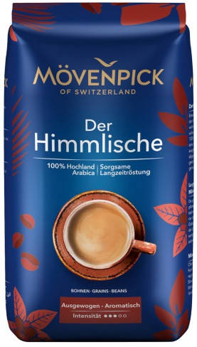 

Кофе в зернах с шоколадным ароматом 500 г Movenpick Der Himmlische