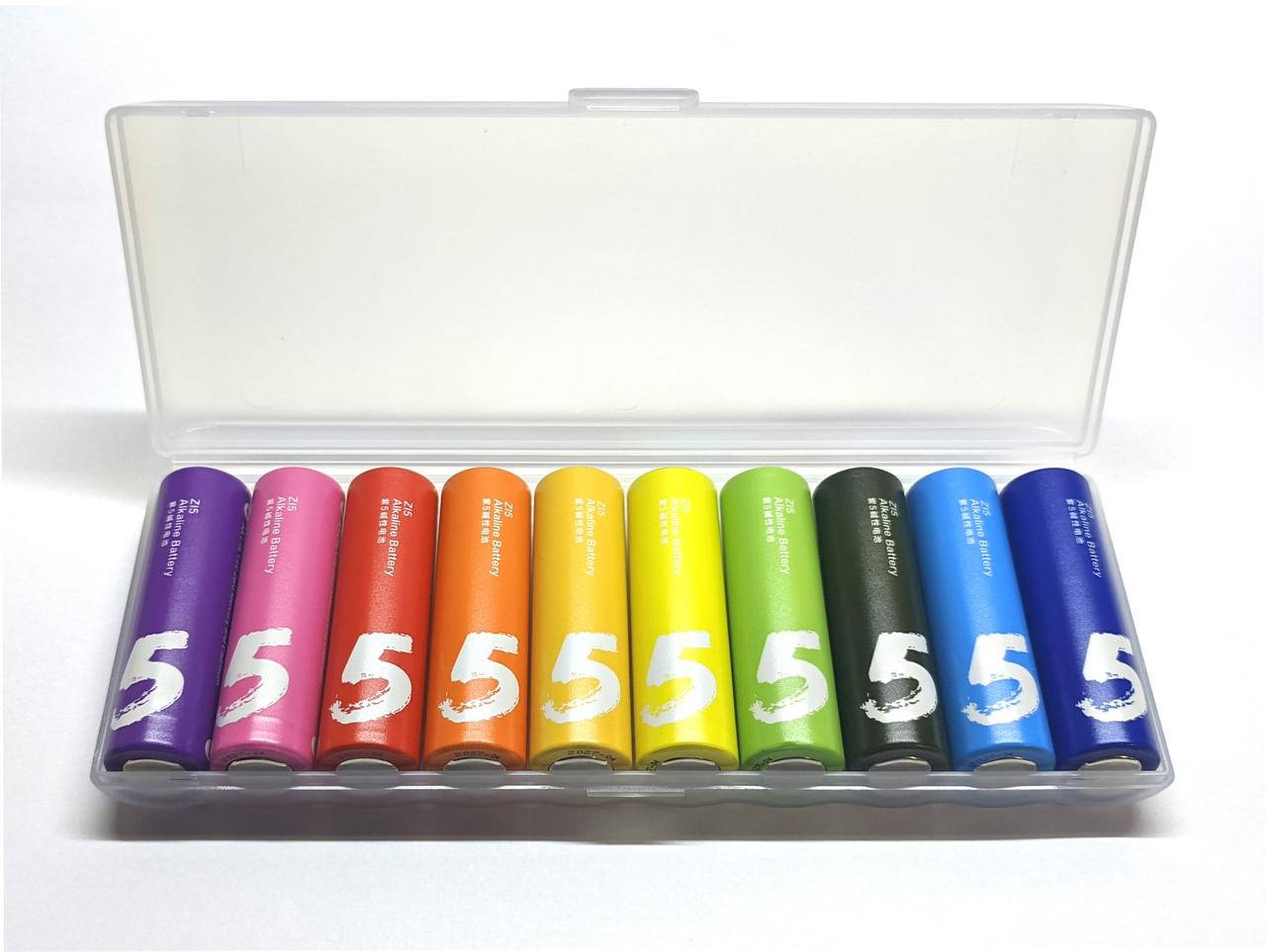 

Батарейки Xiaomi ZMi ZI5 Rainbow AA пальчикові 10 шт