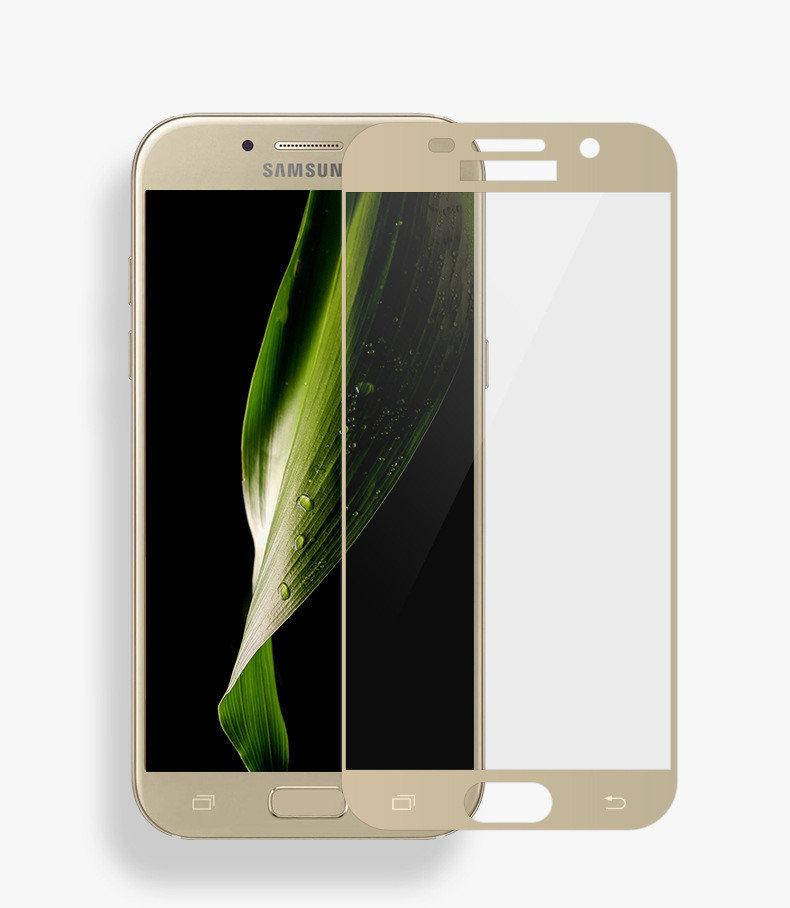 

Защитное стекло AVG для Samsung Galaxy A5 2017 / A520 полноэкранное золотое