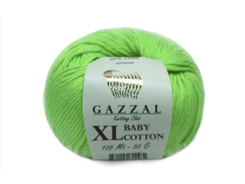 

Gazzal Baby Cotton XL, салат №3427, Салатовый