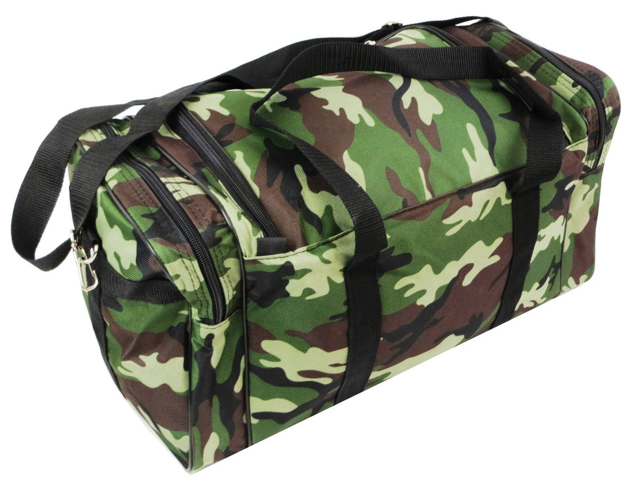 

Сумка спортивная камуфляжная 45х21х25 см Wallaby камуфляж (26862-khaki), Хаки